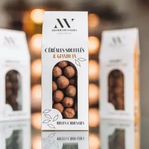Les Billes Crousties- Céréales soufflées enrobées Gianduja