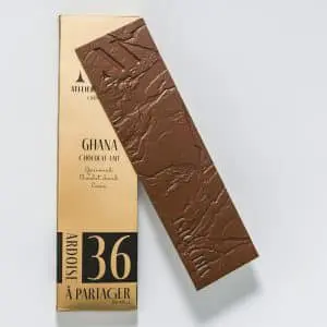 Ardoise Lait 36% – Origine Ghana