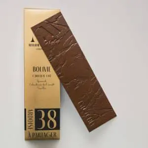 Ardoise Lait 38% – Grand Cru Bolivie