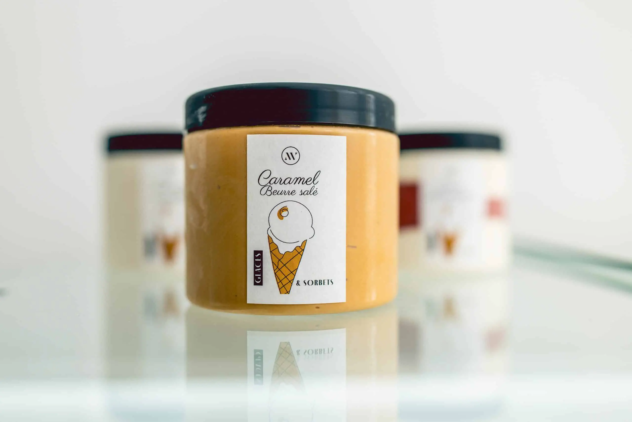 Glace Caramel Beurre salé