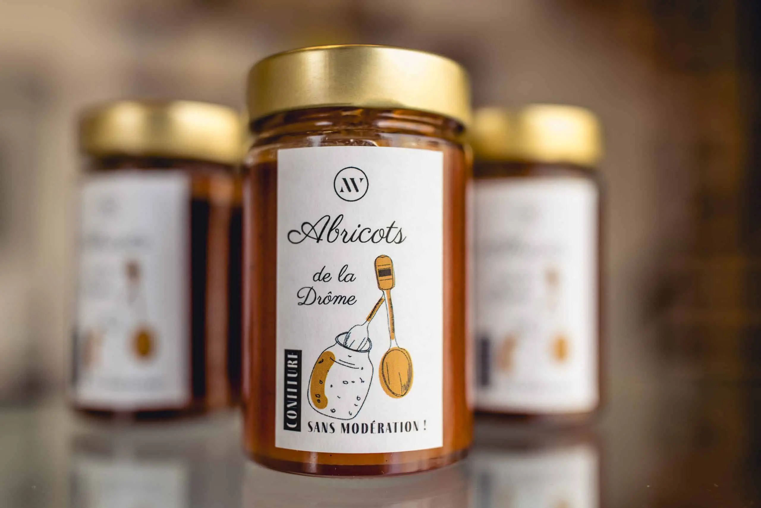 Confiture Abricots Vanille