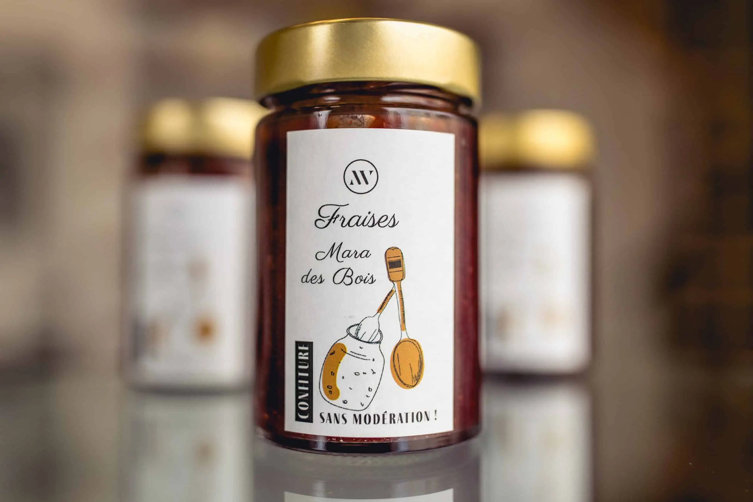 Confiture de fraises Atelier des Envies