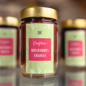 Confiture Rhubarbes & Fraises