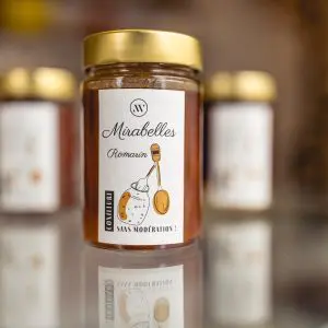 Confiture Mirabelles et Romarin