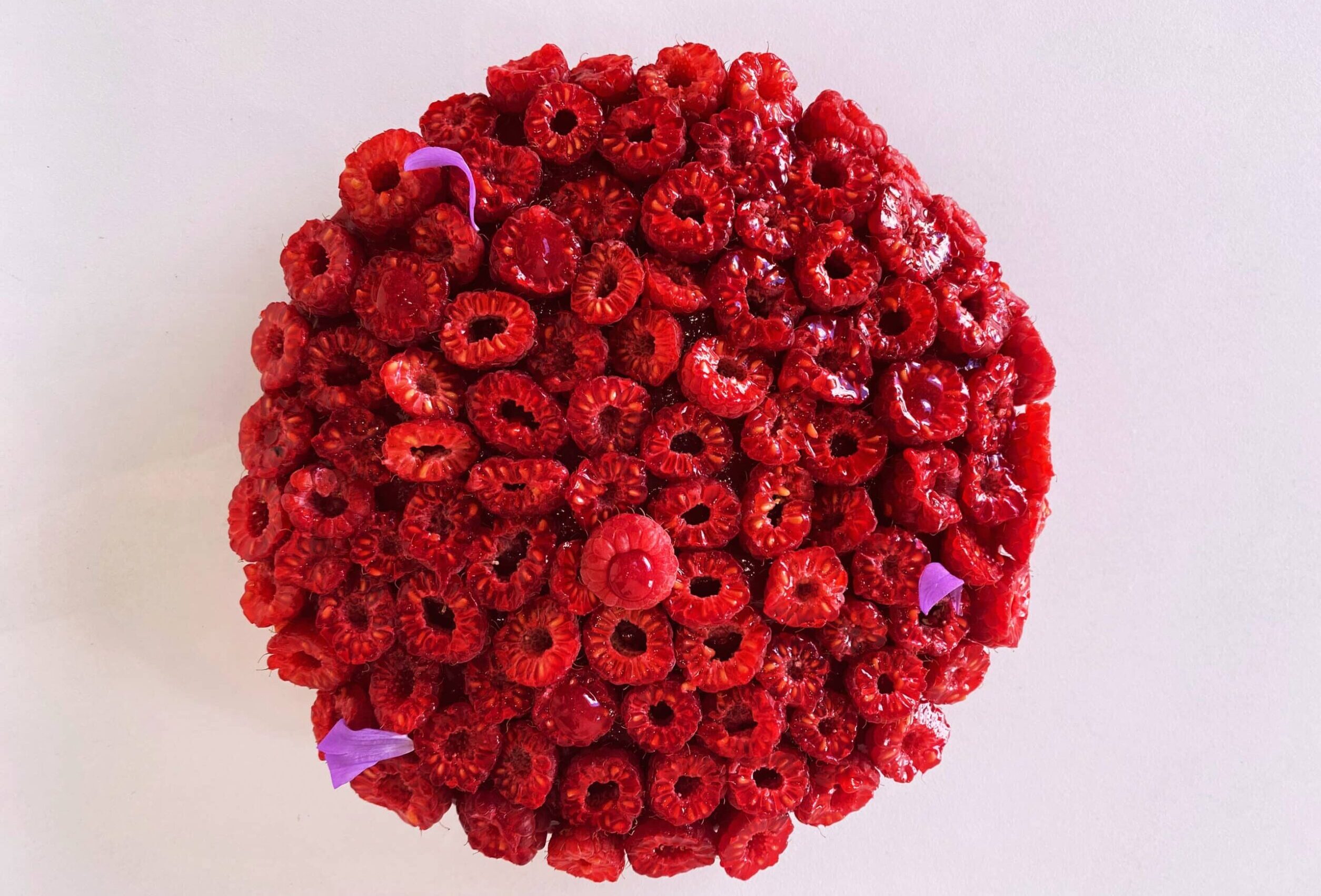 Tarte framboise Atelier des Envies Châteauroux