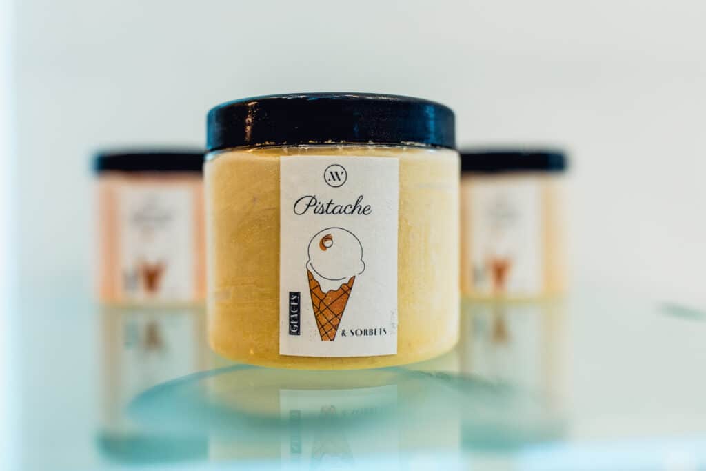 glace pistache