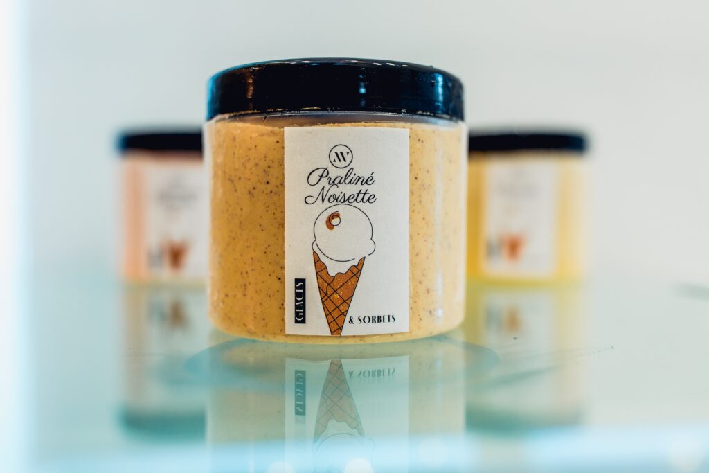 glace noisette